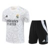 Original Trikotsatz Real Madrid Pre-Match 2024-25 Weiße Für Kinder